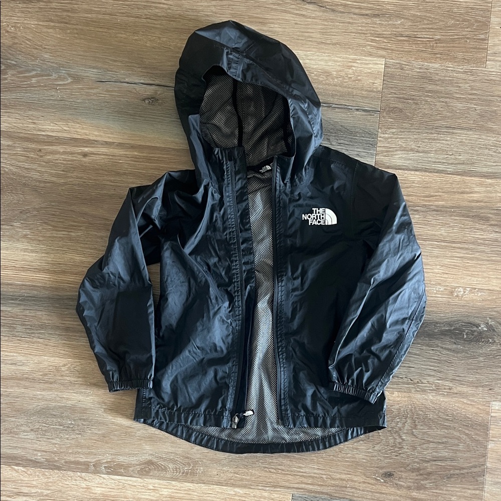 Girls The North Face Black Windbreaker Jacket